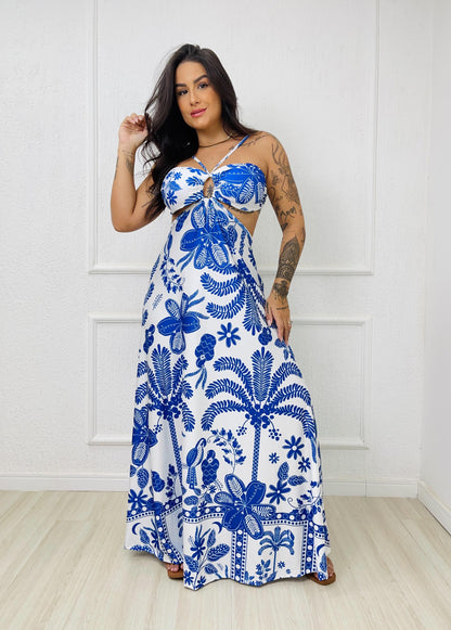 Vestido Longo Isabela Grécia