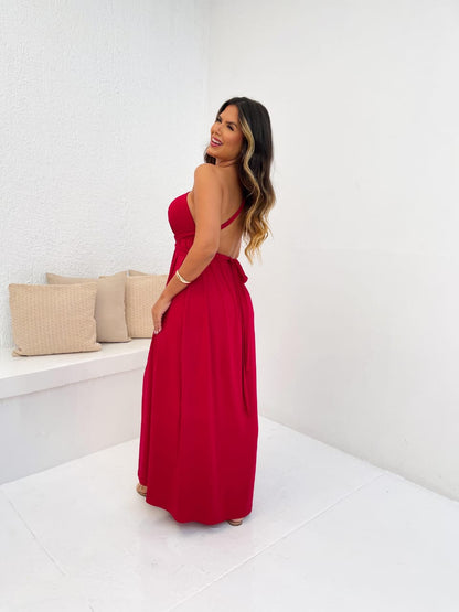 Vestido Longo Elegance Fenda